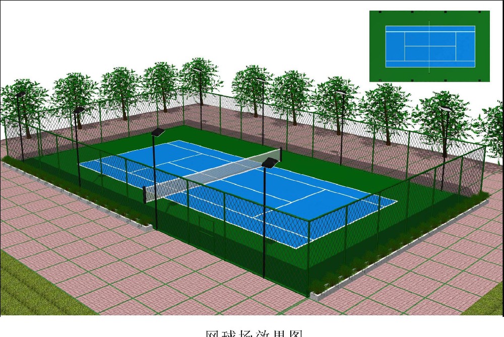 海宁硅PU网球场