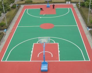 义乌硅pu篮球场，为篮球爱好者打造竞技场地